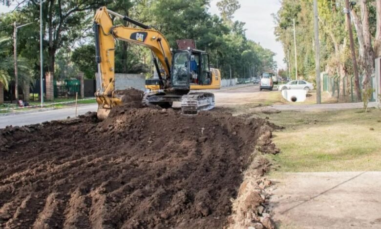Moreno. El Municipio avanza en obras de infraestructura.