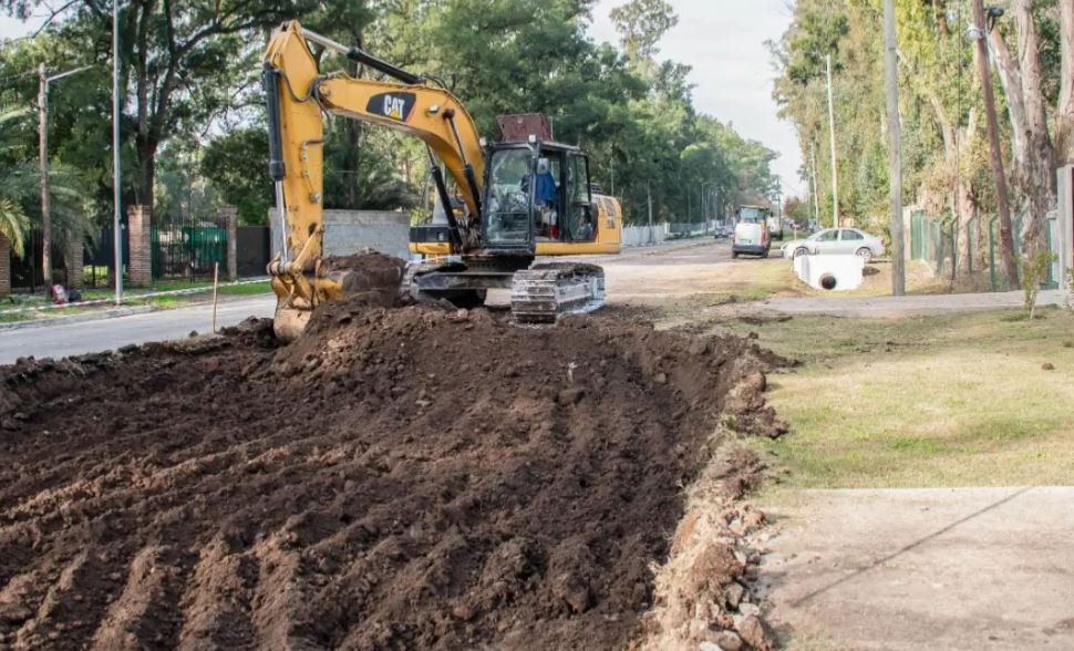 Moreno. El Municipio avanza en obras de infraestructura.
