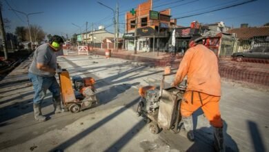 Obras. El Gobierno local continúa llevando a cabo obras.