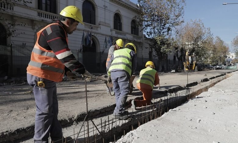 Obras. El plan de infraestructura, en el centro de San Justo
