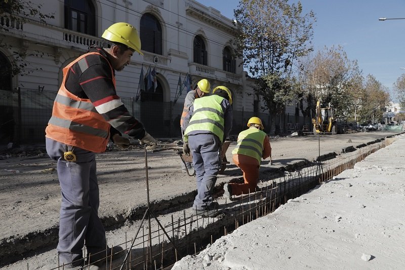 Obras. El plan de infraestructura, en el centro de San Justo
