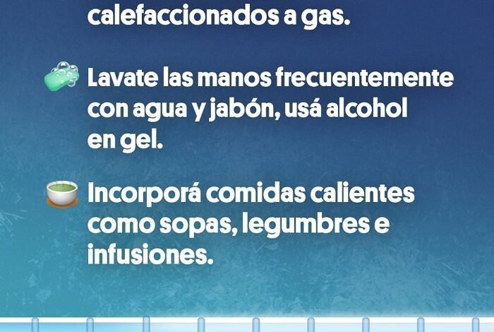 Frío. El Gobierno local intensifica la asistencia.