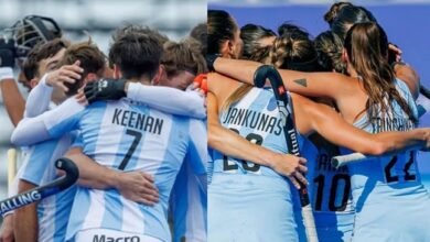 Copa Panamericana de hockey sobre césped en Montevideo.