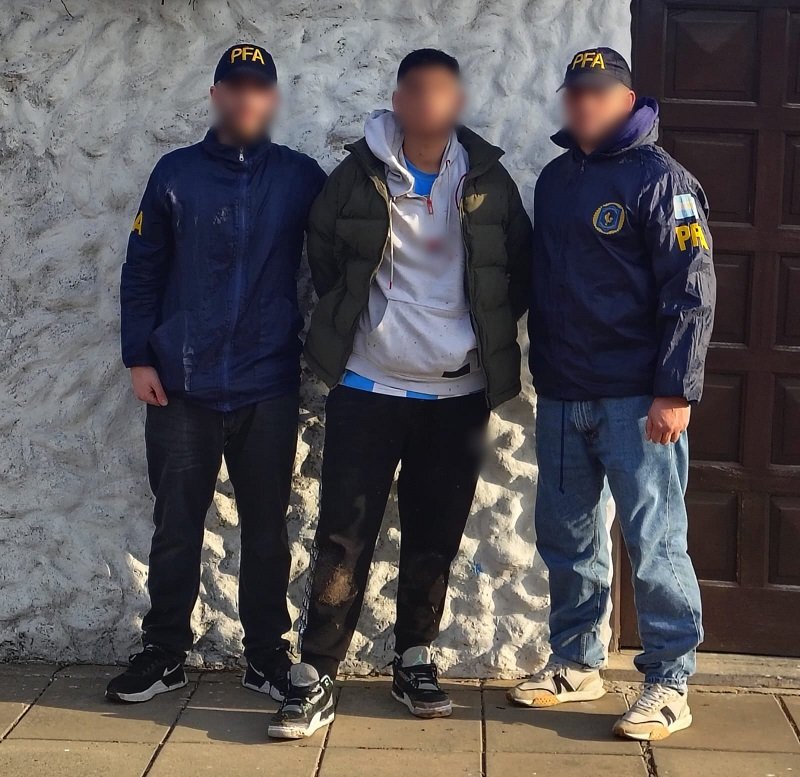 La PFA detuvo al líder de una banda narco.