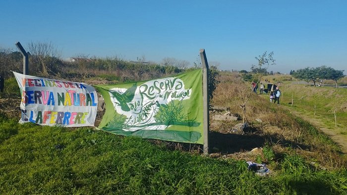 Restauración ambiental en Laferrere.