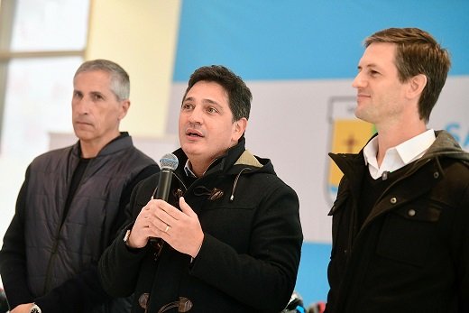 Marinucci y Mantegazza unieron esfuerzos por la educación vial.