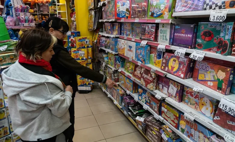 Las ventas del día del niño bajaron.