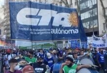 Lucha. Las dos CTA definieron un nuevo plan de lucha