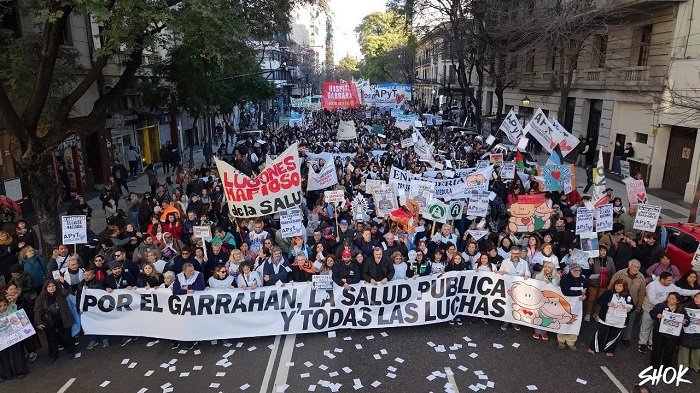 Mariana Cuccarese. Situación de los trabajadores de salud.