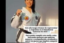 Taekwondo. Florencia Espínola rumbo al Mundial de Taekwondo.
