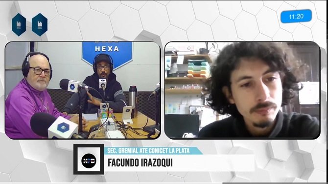 Científico.  “Se puede laburar acá, pero es complicado".