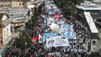 Marcha multitudinaria a San Cayetano.
