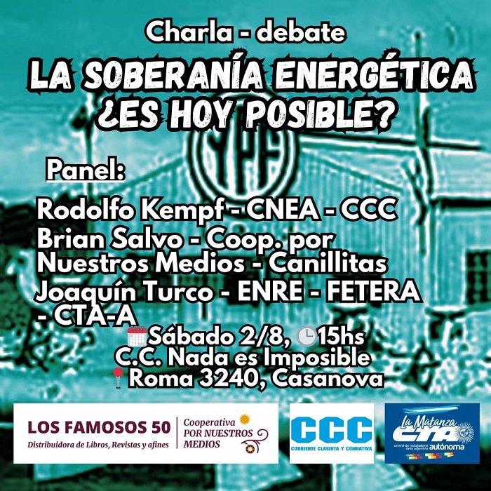 Energía. La soberanía energética ¿Es hoy posible?.