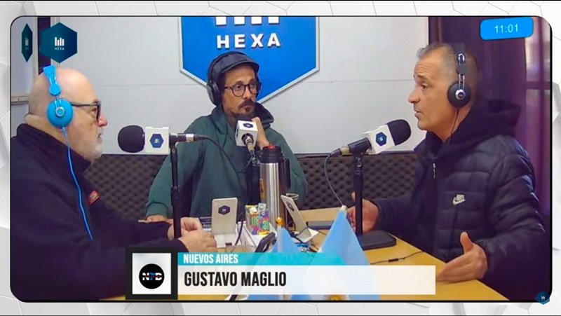 Política. Gustavo Maglio. "Nunca fui libertario y no lo voy a ser".
