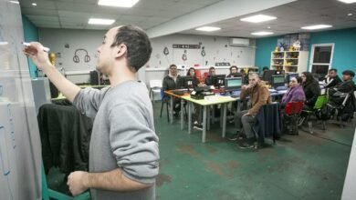 El curso en el Centro de Innovación Tecnológica de La Matanza.