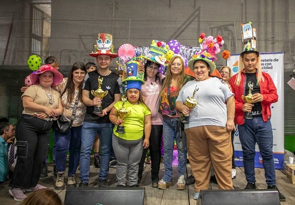 Discapacidad. El Gobierno local organizó un gran evento .