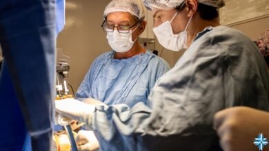 Una intervención quirúrgica de vanguardia en hospital Favaloro