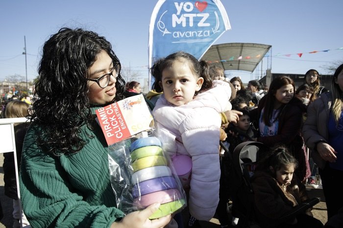 Festejos del día del niño en La Matanza.