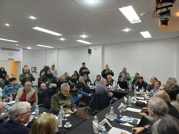Movilización. Convocaron a una movilización multitudinaria.