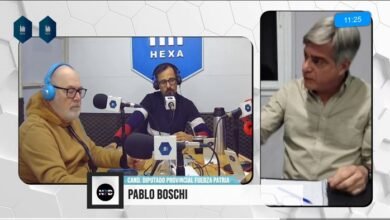 Pablo Boschi y su postura ante lo que está pasando en el gobierno.