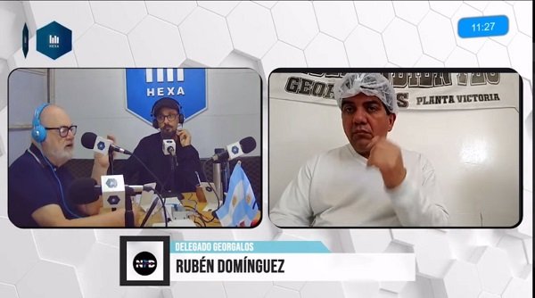 Conflicto. Rubén Domínguez, delegado de los trabajadores