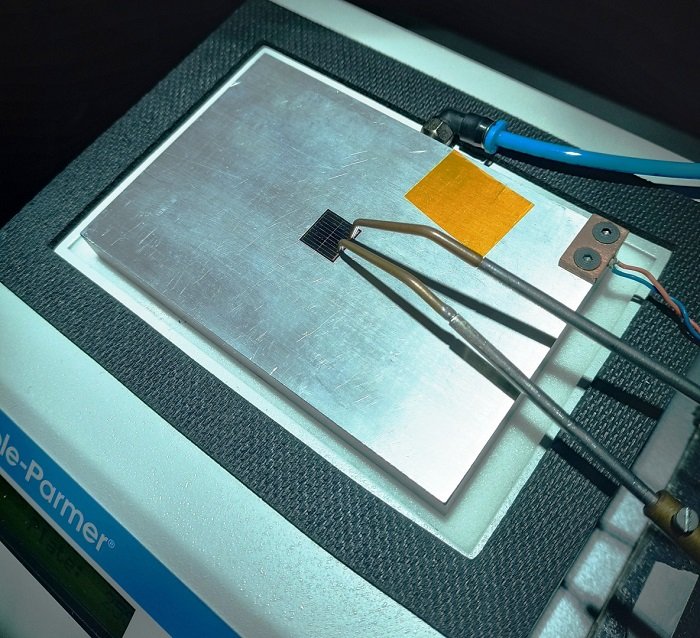 Investigadores de la CNEA fabricaron celdas solares.