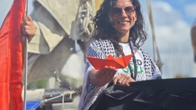 Libertad para Cele Fierro y la Flotilla Sumud Global.