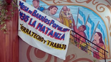 Encuentro de la mesa de barrios populares.