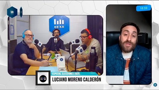 Moreno habló sobre sobre la jornada electoral.