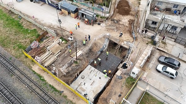Obra. Cambios en el tránsito por el avance de la obra.