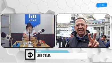 Luis D’Elia, referente social e integrante de la CTA.
