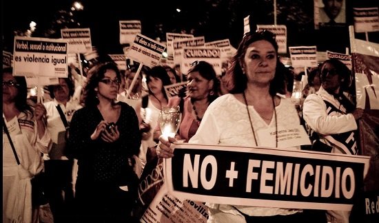 Femicidios en Argentina: un crimen cada 35 horas.