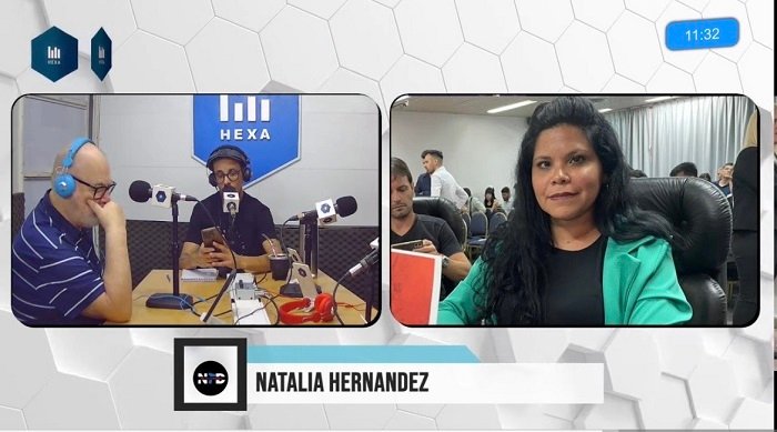 Avances. Natalia Hernández fue a la legalización del aborto,