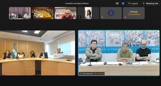 Salario. No hubo acuerdo en las partes.