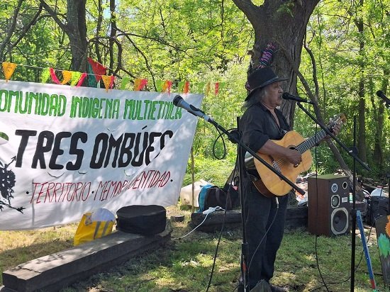 La Comunidad Indígena Multiétnica Tres Ombúes.