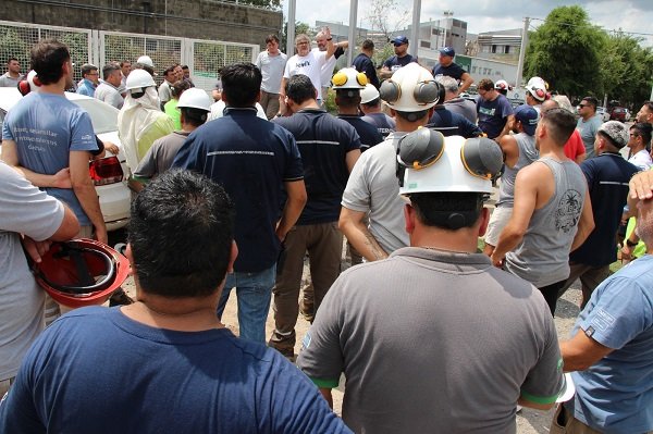 Aceiteros. Huelga contra la Reforma Laboral.