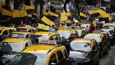 Gremios taxistas respaldaron un proyecto de ley.
