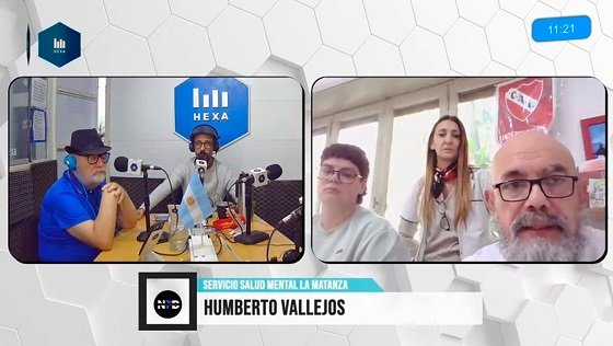 Profesionales del Servicio de Salud Mental de La Matanza.