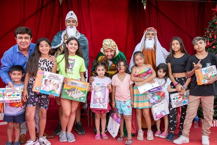 Regalos y sorpresas: Los Reyes Magos llegan a La Matanza.