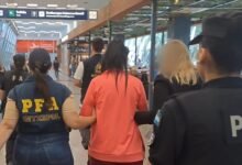 PFA extraditó a una peligrosa ciudadana chilena.