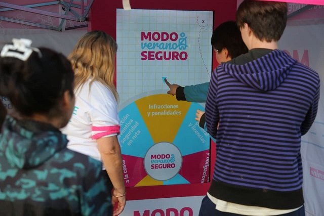 Verano. Modo Verano Seguro en las playas bonaerenses.