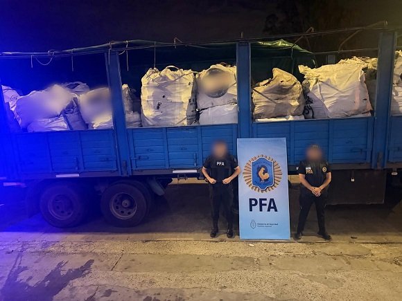 PFA. Secuestró 27.000 kilos de cobre en el oeste del conurbano.