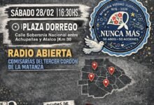 Memoria y democracia: Radio abierta en Dorrego.