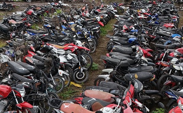 Operativos de control: La Matanza incauta 1500 motos por semana