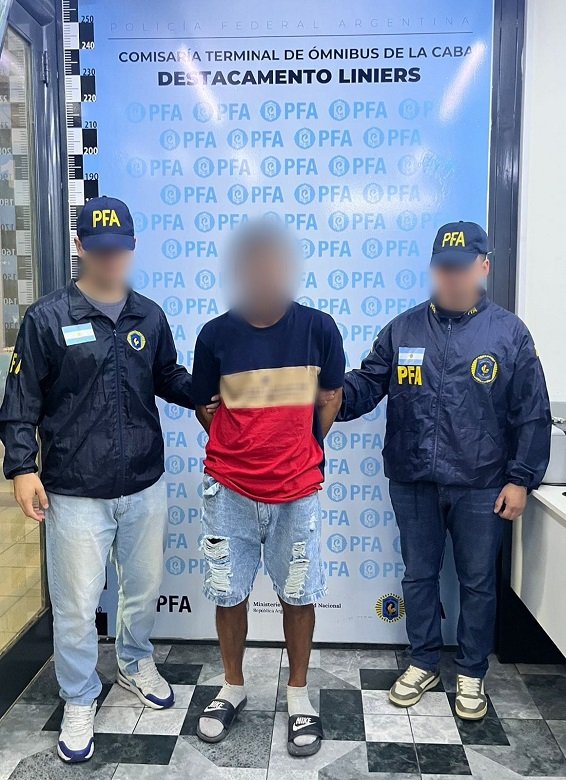 Prófugo. El DFI detuvo a un prófugo por graves delitos.