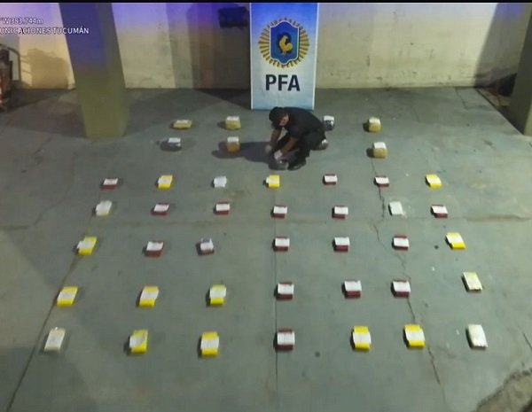 Operativo La posta del Delfín”: LA PFA incautó 46 kilogramos de estupefacientes vinculados a la organización narcocriminal del "Delfín" Castedo