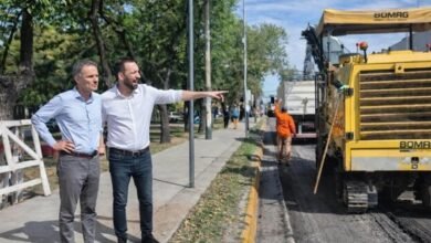 Obra. Avanza la repavimentación de la Av. Vergara en Hurlingham