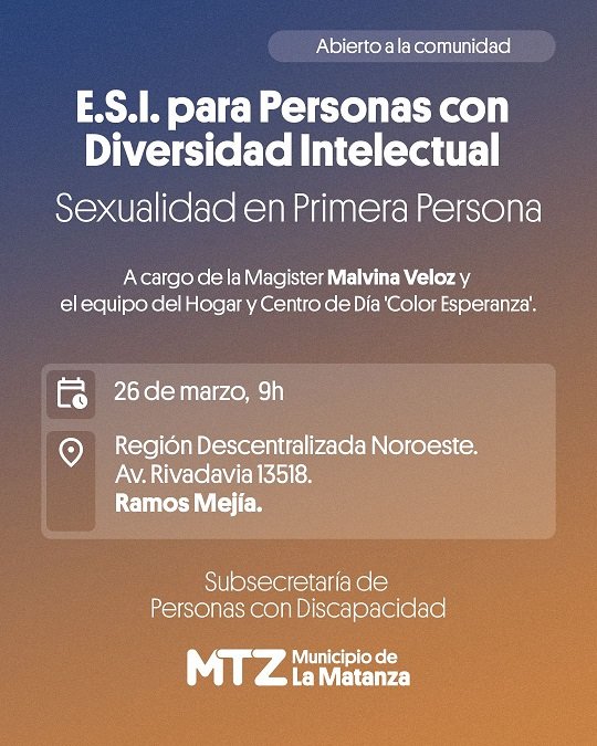 ESI para personas con diversidad intelectual.