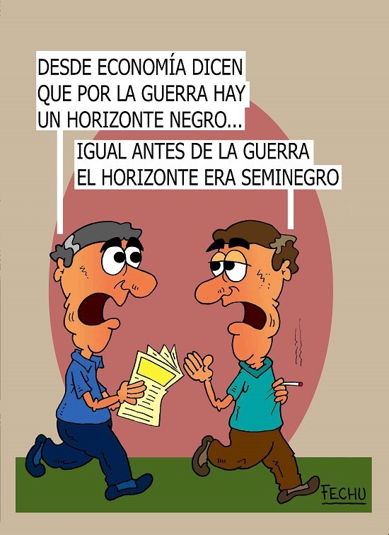 Buen martes en Diario NCO con humor.