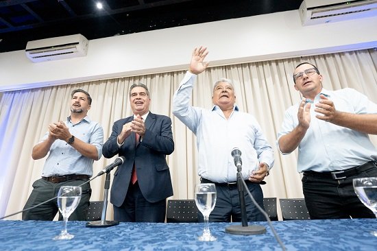 SEOCA. Ledesma y Capitanich. Charla con empleados.